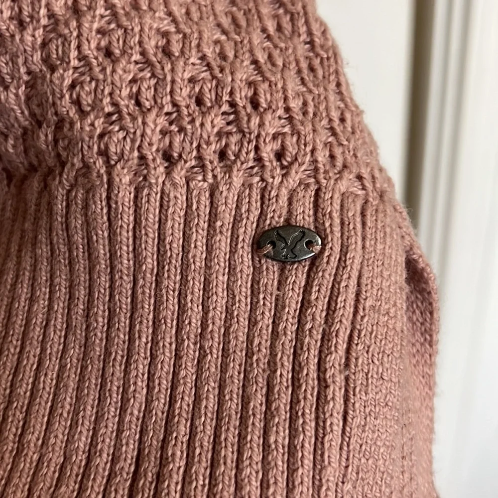 American Eagle Soft Blush Knit Longsleeve Sweater Size XS - Picture 3 of 8